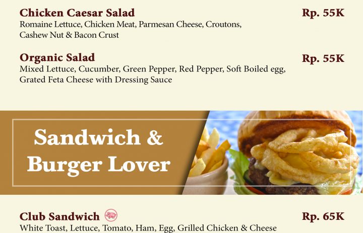  14) salad & sandwich 
