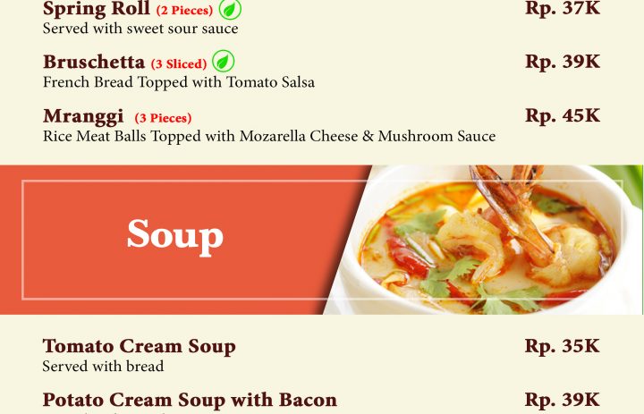  15) appetizer & soup 