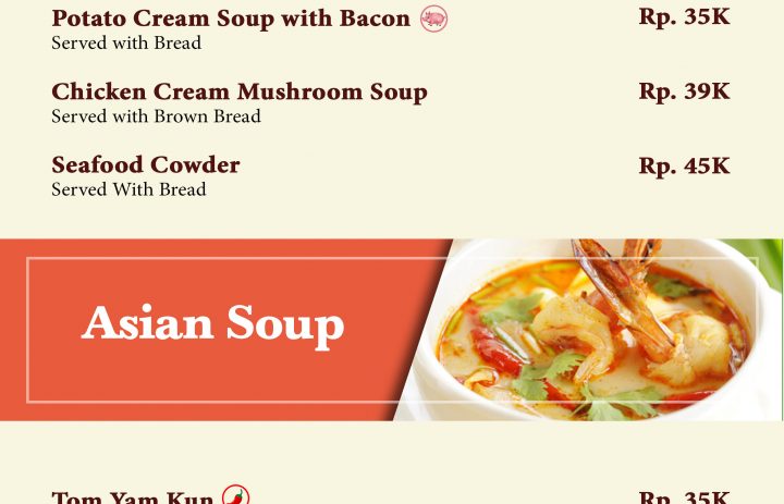  15) european souap & asian soup 